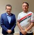 Celso Russomanno visitou o presidente Jair Bolsonaro neste sábado, 26   Foto: Reprodução/facebook Celso Russomanno / Estadão Conteúdo