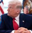 Trump disse que a reportagem do New York Times é 'notícia falsa'  Foto: AFP / BBC News Brasil