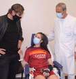 Ex-capitão da Roma Francesco Totti encontra adolescente Ilenia Matilli, hospitalizada desde dezembro após acidente de carro
28/09/2020
Policlinico Gemelli/ Handout via REUTERS  Foto: Reuters