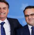 Presidente Jair Bolsonaro ao lado de Jorge Oliveira no Palácio do Planalto
24/06/2019
REUTERS/Adriano Machado  Foto: Reuters