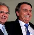 Ministro Paulo Guedes e presidente Jair Bolsonaro em Brasília
07/10/2020
REUTERS/Ueslei Marcelino  Foto: Reuters