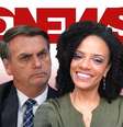 Flávia Oliveira aproveita a visibilidade no canal de notícias mais visto da televisão para contestar as pautas conservadoras de Bolsonaro   Foto: Sala de TV