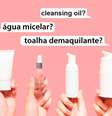 Tipos de demaquilante: descubra qual é o melhor para a sua pele  Foto: Shutterstock | Arte: Luisa Montoia / Alto Astral
