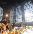 Fiéis católicos visitaram a Basílica Nacional de Nossa Senhora de Aparecida, em Aparecida, interior de São Paulo  Foto: Thiago Leon / Estadão