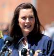 Governadora de Michigan, Gretchen Whitmer
20/05/2020
REUTERS/Rebecca Cook  Foto: Reuters