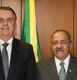 'Quase uma união estável', resumiu o então deputado federal Jair Bolsonaro sobre sua relação com o colega Chico Rodrigues  Foto: Presidência da República / BBC News Brasil