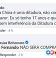Ministério da Saúde anunciou nesta terça-feira, 20, que vai comprar 46 milhões de doses da vacina chinesa; no dia seguinte, presidente fez comentário indicando o contrário  Foto: Reprodução/Facebook / Estadão Conteúdo