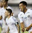 Santos vence Defensa y Justicia de virada e termina invicto a fase de grupos  Foto: Alexandre Schneider / Reuters