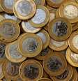 Moedas de um real são fotografadas. 15/10/2020. REUTERS/Bruno Domingos. 

  Foto: Reuters