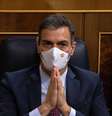 Premiè da Espanha, Pedro Sánches, durante sessão do Parlamento do país em Madri
22/10/2020 Pablo Blazquez Dominguez/Pool via Reuters  Foto: Reuters