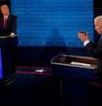 Trump e Biden participam do último debate presidencial destas eleições
22/10/2020
Morry Gash/Pool via REUTERS  Foto: Reuters