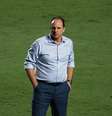 Rogerio Ceni foi alvo de ironias de torcedores do Fortaleza por sua estreia ruim como técnico do Flamengo  Foto: Maurício Rummens/FotoArena / Estadão Conteúdo