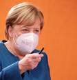 Chanceler da Alemanha, Angela Merkel, durante reunião semanal do gabinete em Berlim
28/10/2020 Kay Nietfeld/Pool via REUTERS  Foto: Reuters