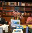 O presidente Jair Bolsonaro, durante live nesta quinta-feira  Foto: Reprodução / Estadão Conteúdo