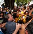 Bolsonaro causou novamente aglomeração em visita ao Maranhão  Foto: Alan Santos/PR