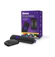 O kit do Roku Express vem com: o conversor em si; um mini controle remoto; duas pilhas AAA; um cabo HDMI; e um cabo de alimentação USB  Foto: Roku / Divulgação