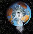 Mundo com buraco  Foto: Getty Images / BBC News Brasil