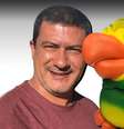Desconhecido da maior parte do público, Tom Veiga era popular e querido entre os artistas da Globo  Foto: Fotomontagem: Blog Sala de TV
