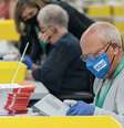 Nos EUA, um candidato precisa de pelo menos 270 votos no Colégio Eleitoral para chegar à Presidência  Foto: EPA / BBC News Brasil