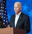 Candidato democrata, Joe Biden, faz pronunciamento acompanhado da companheira de chapa, Kamala Harris
05/11/2020
REUTERS/Kevin Lamarque  Foto: Reuters