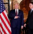 O presidente Donald Trump ao lado de Bolsonaro  Foto: Reuters / BBC News Brasil