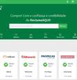 Tela do site Confie Aqui, desenvolvido pelo Reclame Aqui, para comparar preços.  Foto: Reprodução / Estadão
