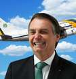 Bolsonaro já usou o A319 VC-1 em viagens a mais de 10 Países, entre eles os Estados Unidos, a Suíça, a China e o Japão  Foto: Fotomontagem: Blog Sala de TV 