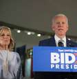 Joe e Jill Biden em comício na Filadélfia, cidade mais populosa da Pensilvânia  Foto: ANSA / Ansa
