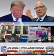 A Fox News de Rupert Murdoch reconheceu a vitória de Joe Biden após desconsiderar os apelos de apoio feitos por Trump  Foto: Fotomontagem: Blog Sala de TV 