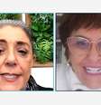 Leda Nagle e Márcia Fernandes na transmissão online na qual a previsão foi divulgada  Foto: Reprodução