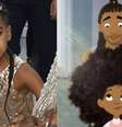 Blue Ivy narra livro que conta história envolvendo valorização de cabelo natural  Foto: Chris Pizzello/Invision/AP I Sony Pictures Animation / Reprodução / Estadão Conteúdo