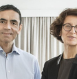 Ugur Sahin e Öezlem Türeci, casal de fundadores da BioNTech  Foto: Divulgação / BBC News Brasil