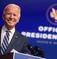 Presidente eleito dos EUA, Joe Biden
10/11/2020
REUTERS/Jonathan Ernst  Foto: Reuters