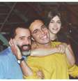 Tony Ramos, Flávio Silvino e Júlia Feldens como Miguel, Paulo e Ciça na novela 'Laços de Família'    Foto: Jorge Baumann / Globo / Divulgação / Estadão