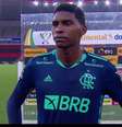 Hugo Souza assumiu erro pela derrota do Fla para o São Paulo, em novembro, e não recebeu em campo apoio do técnico Rogério Ceni  Foto: Reprodução