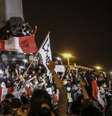 Manifestantes pediam que Merino deixasse a Presidência  Foto: EPA / BBC News Brasil
