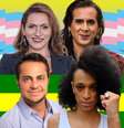 Acima, Linda Brasil e Duda Salabert; abaixo, Thammy Miranda e Érika Hilton: vitória contra o preconceito e em defesa da diversidade sexual  Foto: Divulgação
