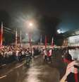 Torcedores do São Paulo se aglomeram em frente ao estádio do Morumbi  Foto: Reprodução/Instagram Mc Davi / Estadão