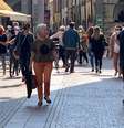 Movimentação em Bolzano, capital da província homônima  Foto: ANSA / Ansa - Brasil