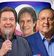 Faustão, Roberto Carlos e Galvão: Globo não quer abrir mão deles, porém precisa pensar no futuro  Foto: Fotomontagem: Blog Sala de TV  / Blog Sala de TV