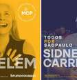 Campanha de apoio a Covas conta com a cantora Fafá de Belém, o maestro Roberto Minczuk e o presidente da Liga das Escolas de Samba de São Paulo, Sidnei Carriuolo.   Foto: Instagram/@/Divulgação / Estadão