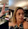 Lidiane Brandão Biezok foi flagrada agredindo clientes e funcionários em padaria  Foto: Reprodução / Estadão