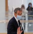 Ex-presidente francês Nicolas Sarkozy deixa corte após interrupção de julgamento
23/11/2020
REUTERS/Charles Platiau  Foto: Reuters