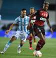 Bruno Henrique valorizou o empate do Flamengo na Argentina  Foto: Marcelo Endelli / Reuters