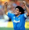 Maradona é um dos maiores, se não o maior, ídolo do Napoli  Foto: ANSA / Ansa - Brasil