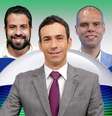 Tralli vai ancorar o embate entre Boulos e Covas na disputa pela prefeitura de São Paulo  Foto: Fotomontagem: Blog Sala de TV 