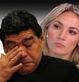 Pouco antes de morrer, Maradona pediu para ver Rocío, e ela não foi  Foto: Fotomontagem: Blog Sala de TV