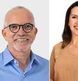 Edvaldo Nogueira (PDT) e Delegada Danielle (Cidadania) disputam o 2º turno em Aracaju.  Foto: Divulgação/ TSE / Estadão