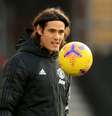 Edinson Cavani antes de partida do Manchester United
29/11/2020
Pool via REUTERS/Adam Davy  Foto: Reuters