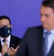 Mourão e Bolsonaro participam de ceriômia no Palácio do Planalto
09/11/2020
REUTERS/Adriano Machado  Foto: Reuters
